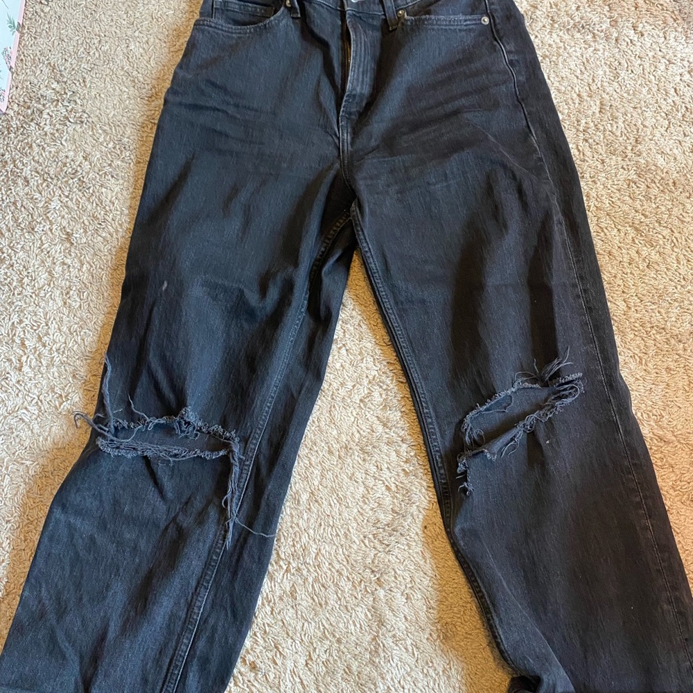 Arizona Jean Company Black Flare Jeans